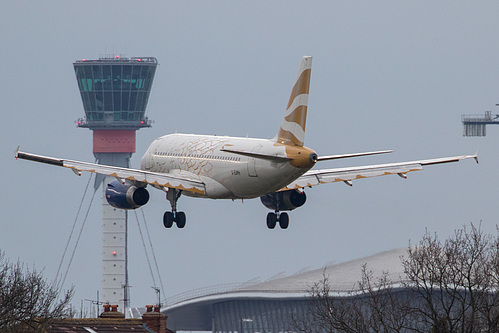 British Airways Airbus A319-100 G-EUPH at London Heathrow Airport (EGLL/LHR)