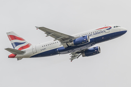 British Airways Airbus A319-100 G-EUPL at London Heathrow Airport (EGLL/LHR)