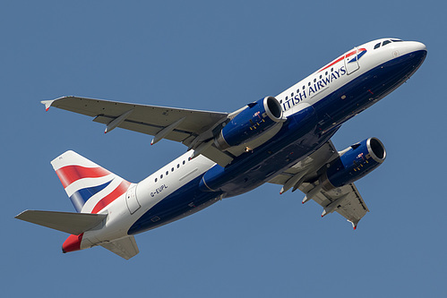 British Airways Airbus A319-100 G-EUPL at London Heathrow Airport (EGLL/LHR)