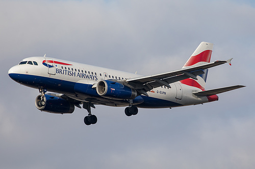 British Airways Airbus A319-100 G-EUPN at London Heathrow Airport (EGLL/LHR)