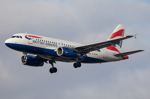 British Airways Airbus A319-100 G-EUPN at London Heathrow Airport (EGLL/LHR) British Airways Airbus A319-100 G-EUPN at London Heathrow Airport (EGLL/LHR)