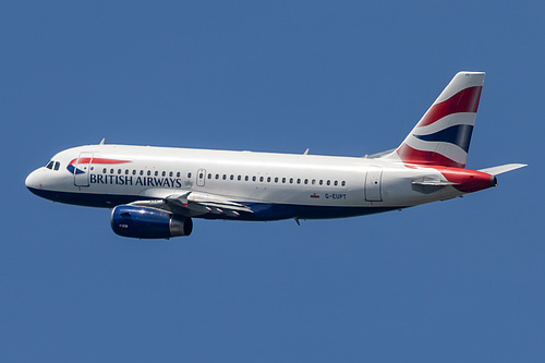 British Airways Airbus A319-100 G-EUPT at London Heathrow Airport (EGLL/LHR) British Airways Airbus A319-100 G-EUPT at London Heathrow Airport (EGLL/LHR)