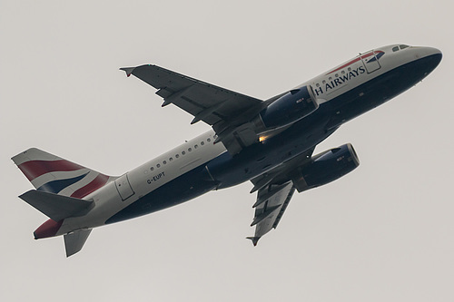British Airways Airbus A319-100 G-EUPT at London Heathrow Airport (EGLL/LHR)