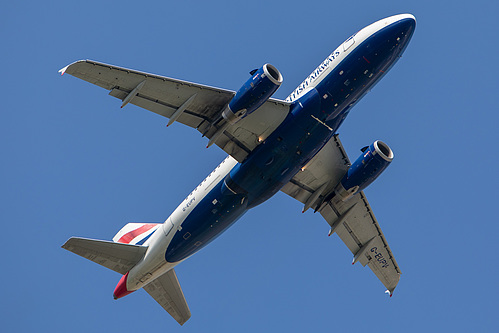 British Airways Airbus A319-100 G-EUPV at London Heathrow Airport (EGLL/LHR)