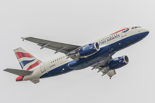 British Airways Airbus A319-100 G-EUPX at London Heathrow Airport (EGLL/LHR) British Airways Airbus A319-100 G-EUPX at London Heathrow Airport (EGLL/LHR)