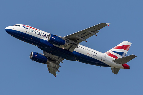 British Airways Airbus A319-100 G-EUPY at London Heathrow Airport (EGLL/LHR) British Airways Airbus A319-100 G-EUPY at London Heathrow Airport (EGLL/LHR)