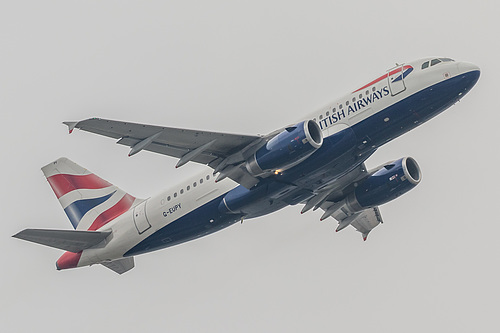 British Airways Airbus A319-100 G-EUPY at London Heathrow Airport (EGLL/LHR) British Airways Airbus A319-100 G-EUPY at London Heathrow Airport (EGLL/LHR)
