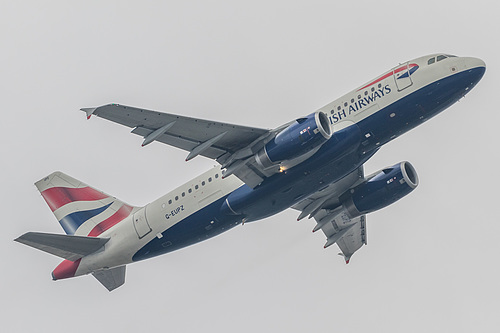 British Airways Airbus A319-100 G-EUPZ at London Heathrow Airport (EGLL/LHR)