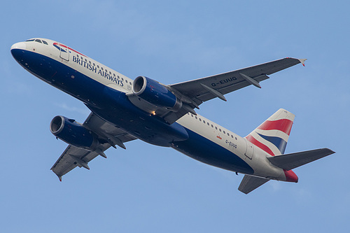British Airways Airbus A320-200 G-EUUG at London Heathrow Airport (EGLL/LHR) British Airways Airbus A320-200 G-EUUG at London Heathrow Airport (EGLL/LHR)