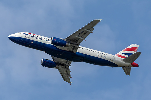 British Airways Airbus A320-200 G-EUUG at London Heathrow Airport (EGLL/LHR)