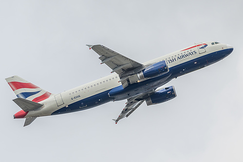 British Airways Airbus A320-200 G-EUUG at London Heathrow Airport (EGLL/LHR) British Airways Airbus A320-200 G-EUUG at London Heathrow Airport (EGLL/LHR)
