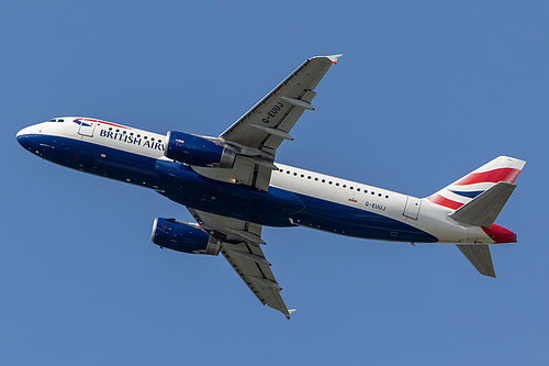 British Airways Airbus A320-200 G-EUUJ at London Heathrow Airport (EGLL/LHR) British Airways Airbus A320-200 G-EUUJ at London Heathrow Airport (EGLL/LHR)