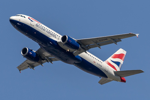 British Airways Airbus A320-200 G-EUUM at London Heathrow Airport (EGLL/LHR) British Airways Airbus A320-200 G-EUUM at London Heathrow Airport (EGLL/LHR)