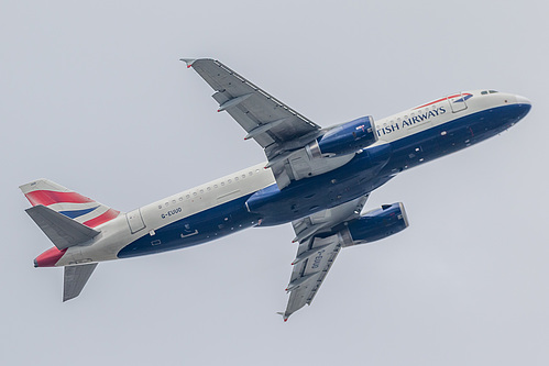 British Airways Airbus A320-200 G-EUUO at London Heathrow Airport (EGLL/LHR)