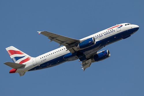 British Airways Airbus A320-200 G-EUUP at London Heathrow Airport (EGLL/LHR)