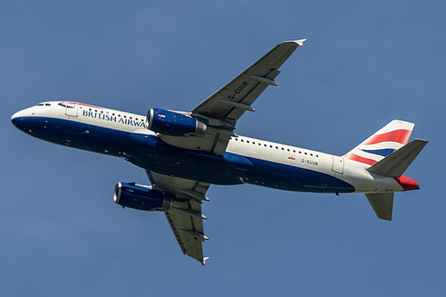 British Airways Airbus A320-200 G-EUUR at London Heathrow Airport (EGLL/LHR)