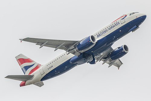 British Airways Airbus A320-200 G-EUUR at London Heathrow Airport (EGLL/LHR)