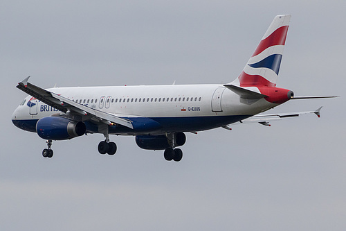 British Airways Airbus A320-200 G-EUUS at London Heathrow Airport (EGLL/LHR) British Airways Airbus A320-200 G-EUUS at London Heathrow Airport (EGLL/LHR)
