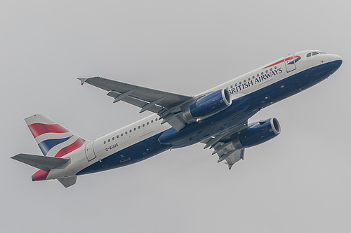 British Airways Airbus A320-200 G-EUUS at London Heathrow Airport (EGLL/LHR) British Airways Airbus A320-200 G-EUUS at London Heathrow Airport (EGLL/LHR)