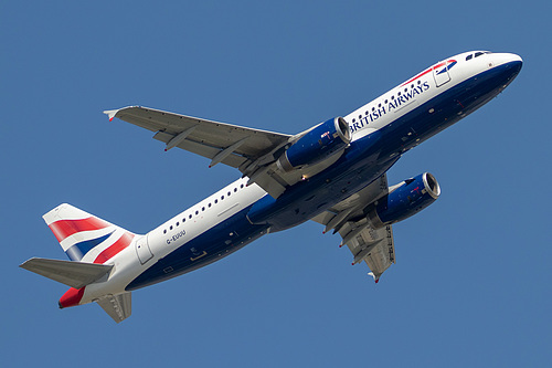 British Airways Airbus A320-200 G-EUUU at London Heathrow Airport (EGLL/LHR) British Airways Airbus A320-200 G-EUUU at London Heathrow Airport (EGLL/LHR)