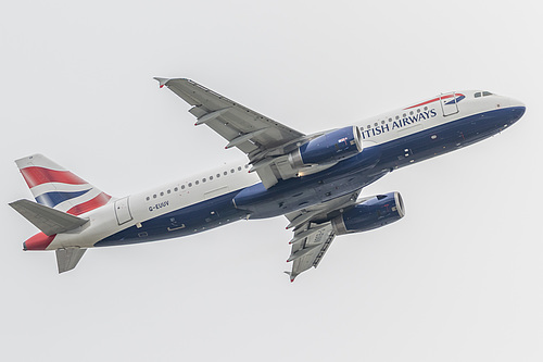 British Airways Airbus A320-200 G-EUUV at London Heathrow Airport (EGLL/LHR) British Airways Airbus A320-200 G-EUUV at London Heathrow Airport (EGLL/LHR)