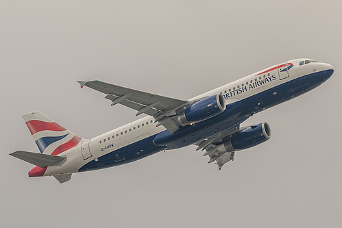 British Airways Airbus A320-200 G-EUUW at London Heathrow Airport (EGLL/LHR)