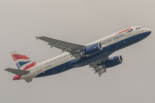 British Airways Airbus A320-200 G-EUUW at London Heathrow Airport (EGLL/LHR) British Airways Airbus A320-200 G-EUUW at London Heathrow Airport (EGLL/LHR)
