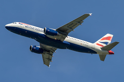 British Airways Airbus A320-200 G-EUUZ at London Heathrow Airport (EGLL/LHR) British Airways Airbus A320-200 G-EUUZ at London Heathrow Airport (EGLL/LHR)