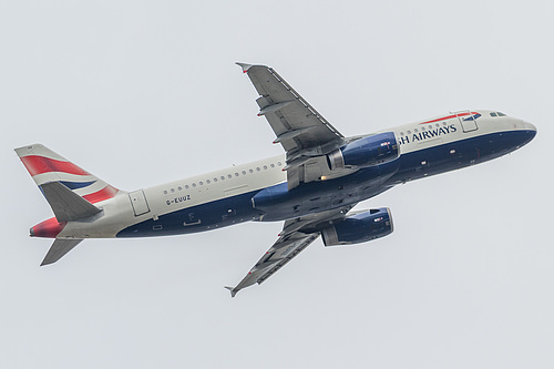 British Airways Airbus A320-200 G-EUUZ at London Heathrow Airport (EGLL/LHR) British Airways Airbus A320-200 G-EUUZ at London Heathrow Airport (EGLL/LHR)