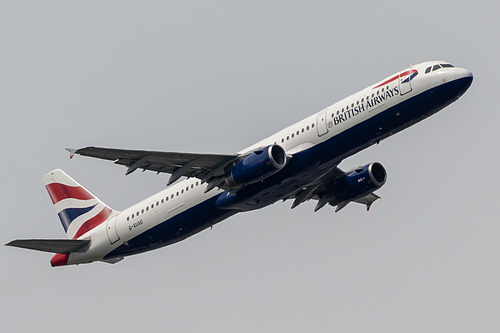 British Airways Airbus A321-200 G-EUXC at London Heathrow Airport (EGLL/LHR) British Airways Airbus A321-200 G-EUXC at London Heathrow Airport (EGLL/LHR)