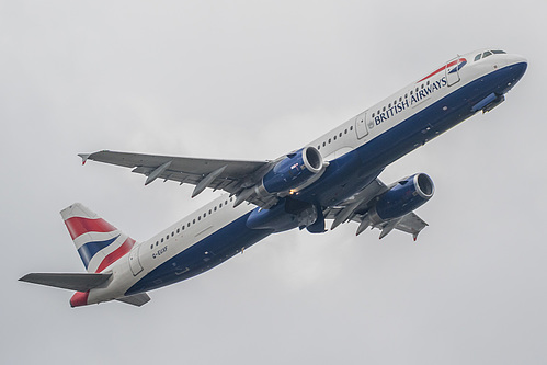 British Airways Airbus A321-200 G-EUXF at London Heathrow Airport (EGLL/LHR) British Airways Airbus A321-200 G-EUXF at London Heathrow Airport (EGLL/LHR)