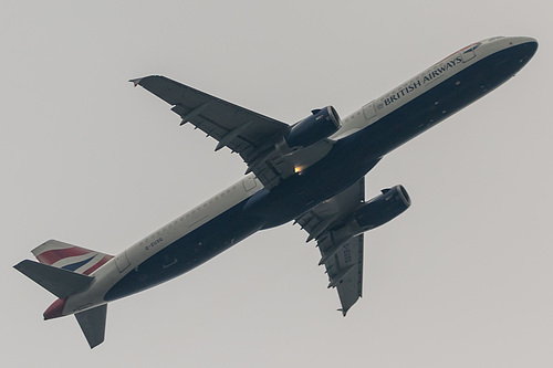 British Airways Airbus A321-200 G-EUXG at London Heathrow Airport (EGLL/LHR) British Airways Airbus A321-200 G-EUXG at London Heathrow Airport (EGLL/LHR)