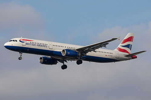 British Airways Airbus A321-200 G-EUXH at London Heathrow Airport (EGLL/LHR)
