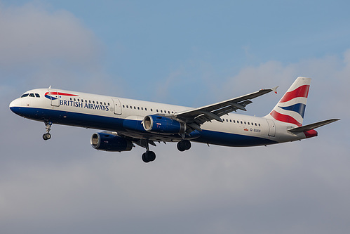 British Airways Airbus A321-200 G-EUXH at London Heathrow Airport (EGLL/LHR) British Airways Airbus A321-200 G-EUXH at London Heathrow Airport (EGLL/LHR)