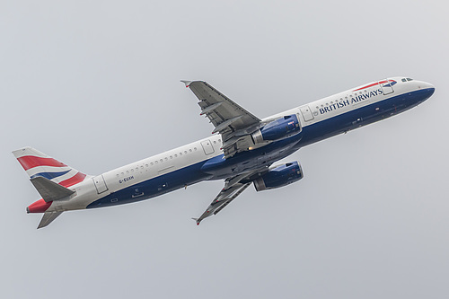 British Airways Airbus A321-200 G-EUXH at London Heathrow Airport (EGLL/LHR) British Airways Airbus A321-200 G-EUXH at London Heathrow Airport (EGLL/LHR)