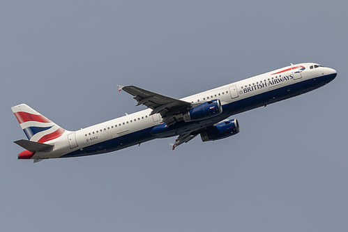 British Airways Airbus A321-200 G-EUXJ at London Heathrow Airport (EGLL/LHR) British Airways Airbus A321-200 G-EUXJ at London Heathrow Airport (EGLL/LHR)