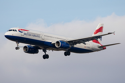 British Airways Airbus A321-200 G-EUXK at London Heathrow Airport (EGLL/LHR) British Airways Airbus A321-200 G-EUXK at London Heathrow Airport (EGLL/LHR)