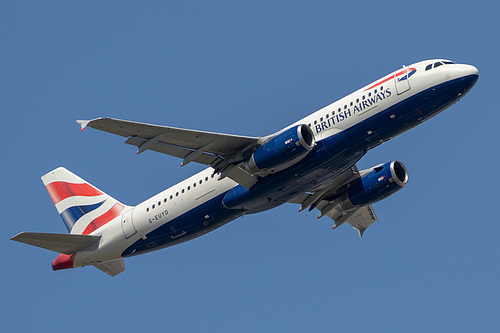 British Airways Airbus A320-200 G-EUYD at London Heathrow Airport (EGLL/LHR) British Airways Airbus A320-200 G-EUYD at London Heathrow Airport (EGLL/LHR)