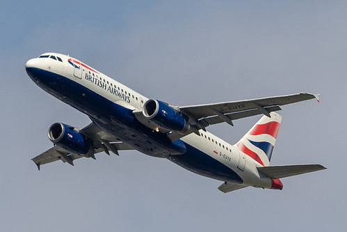British Airways Airbus A320-200 G-EUYE at London Heathrow Airport (EGLL/LHR)