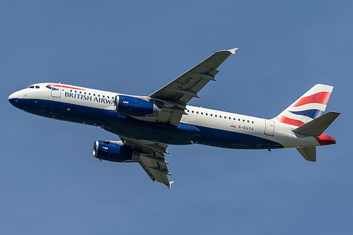 British Airways Airbus A320-200 G-EUYG at London Heathrow Airport (EGLL/LHR)
