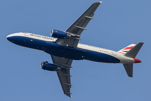 British Airways Airbus A320-200 G-EUYI at London Heathrow Airport (EGLL/LHR)