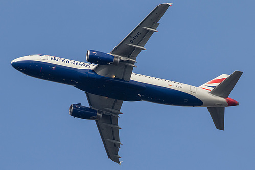 British Airways Airbus A320-200 G-EUYI at London Heathrow Airport (EGLL/LHR) British Airways Airbus A320-200 G-EUYI at London Heathrow Airport (EGLL/LHR)