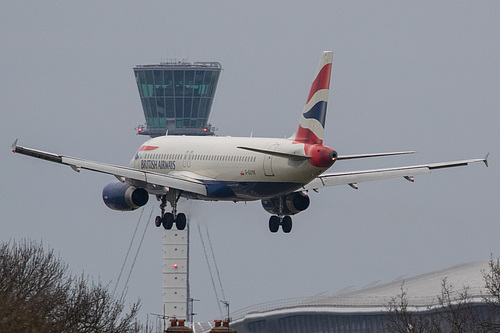 British Airways Airbus A320-200 G-EUYK at London Heathrow Airport (EGLL/LHR)