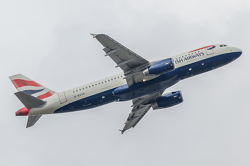 British Airways Airbus A320-200 G-EUYK at London Heathrow Airport (EGLL/LHR) British Airways Airbus A320-200 G-EUYK at London Heathrow Airport (EGLL/LHR)