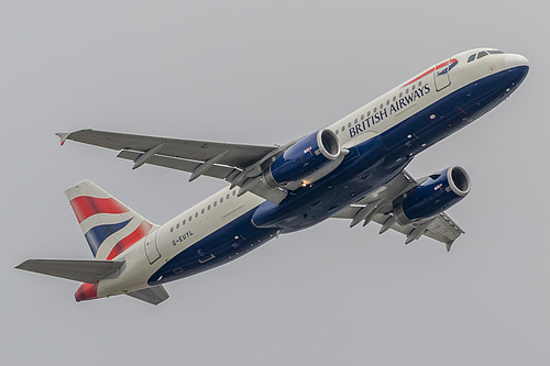 British Airways Airbus A320-200 G-EUYL at London Heathrow Airport (EGLL/LHR)