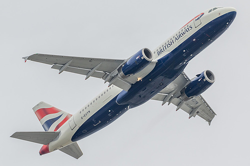 British Airways Airbus A320-200 G-EUYN at London Heathrow Airport (EGLL/LHR)