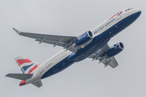 British Airways Airbus A320-200 G-EUYR at London Heathrow Airport (EGLL/LHR)