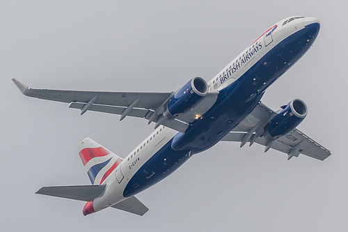 British Airways Airbus A320-200 G-EUYW at London Heathrow Airport (EGLL/LHR)