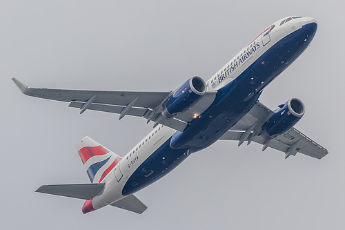 British Airways Airbus A320-200 G-EUYW at London Heathrow Airport (EGLL/LHR) British Airways Airbus A320-200 G-EUYW at London Heathrow Airport (EGLL/LHR)
