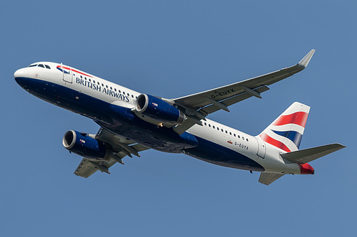 British Airways Airbus A320-200 G-EUYX at London Heathrow Airport (EGLL/LHR)